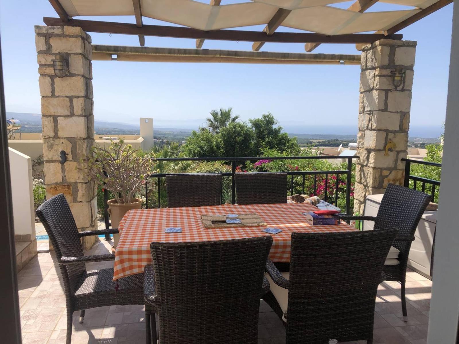 Gemuetliche Villa Mailin Priv. Pool Schoene Aussicht Σκουλούφια Εξωτερικό φωτογραφία