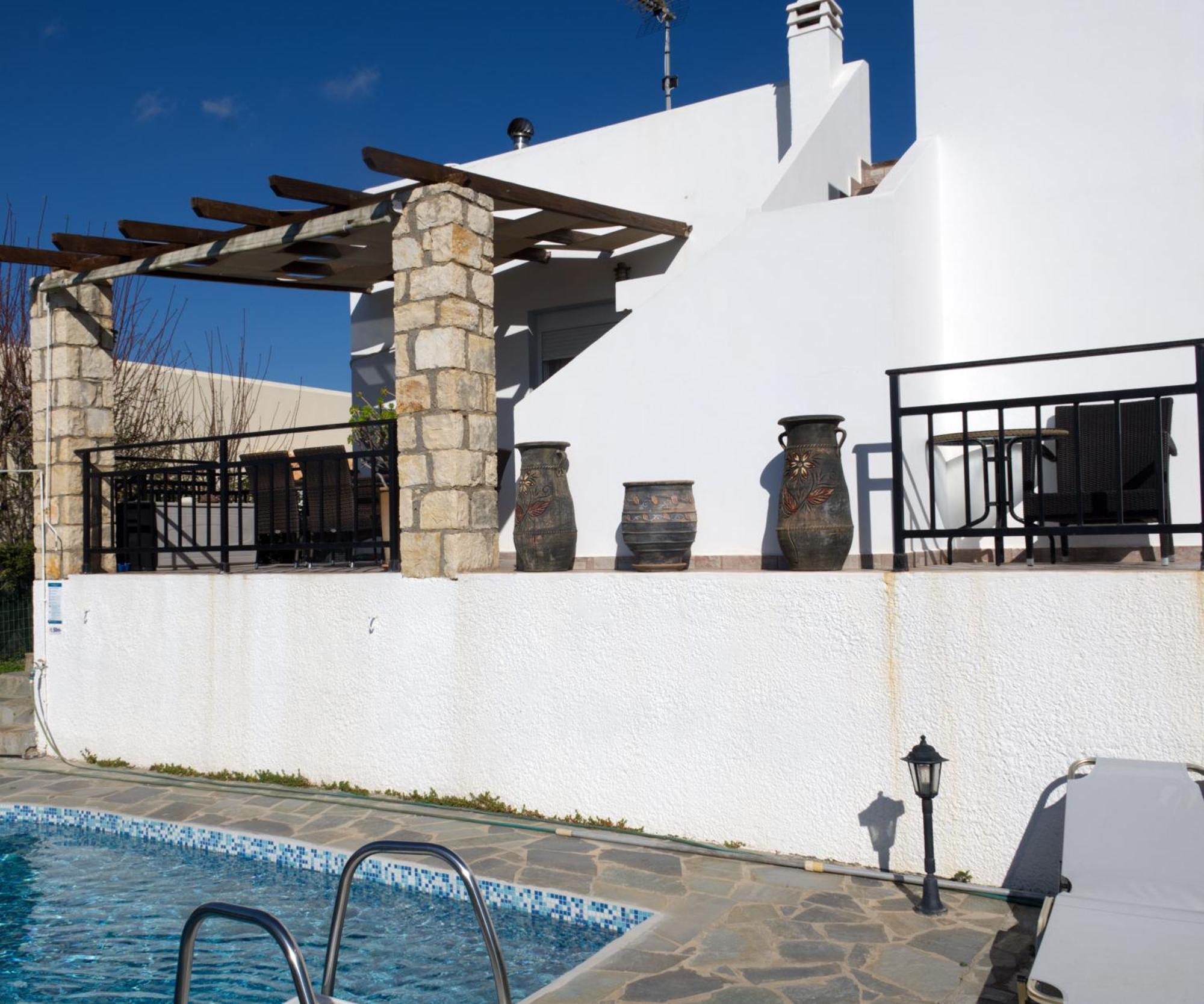 Gemuetliche Villa Mailin Priv. Pool Schoene Aussicht Σκουλούφια Εξωτερικό φωτογραφία